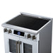 Forno Maximus 30-Inch Induction Range, French Door, 4 Cooking Zones, 4.32 Cu. Ft. Convection Oven, Air Sous Vide, Air Fry Basket, White - FFSIN0932-30WHT