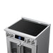 Forno Maximus 30-Inch Induction Range, French Door, 4 Cooking Zones, 4.32 Cu. Ft. Convection Oven, Air Sous Vide, Air Fry Basket, Stainless Steel - FFSIN0932-30