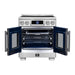 Forno Maximus 30-Inch Induction Range, French Door, 4 Cooking Zones, 4.32 Cu. Ft. Convection Oven, Air Sous Vide, Air Fry Basket, Stainless Steel - FFSIN0932-30