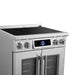 Forno Maximus 30-Inch Induction Range, French Door, 4 Cooking Zones, 4.32 Cu. Ft. Convection Oven, Air Sous Vide, Air Fry Basket, Stainless Steel - FFSIN0932-30