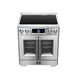 Forno Maximus 30-Inch Induction Range, French Door, 4 Cooking Zones, 4.32 Cu. Ft. Convection Oven, Air Sous Vide, Air Fry Basket, Stainless Steel - FFSIN0932-30