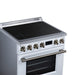 Forno Torino 30 Inch Induction Range, 8,800W Cooktop, 4.32 Cu. Ft. True Convection Oven, Air Fry, Air Sous Vide, Smudge Resistant, White - FFSIN0936-30WHT