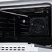 Forno Torino 30 Inch Induction Range, 8,800W Cooktop, 4.32 Cu. Ft. True Convection Oven, Air Fry, Air Sous Vide, Smudge Resistant, White - FFSIN0936-30WHT