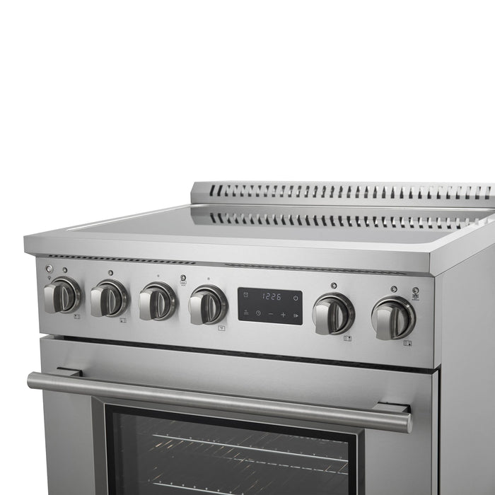 Forno Torino 30 Inch Induction Range with True Convection and Air Fry