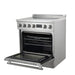 Forno Torino 30 Inch Induction Range with True Convection and Air Fry