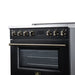Forno Torino 36 Inch Induction Range, 10,900W Cooktop, 5.36 Cu. Ft. True Convection Oven, Air Fry, Air Sous Vide, Smudge Resistant, Black - FFSIN0936-36BLK