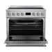 Forno Torino 36 Inch Induction Range with True Convection and Air Fry