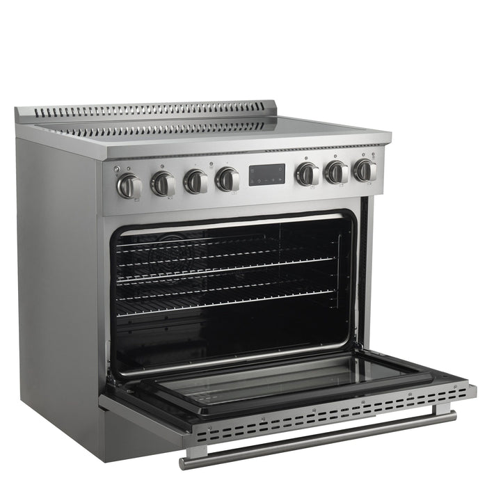 Forno Torino 36 Inch Induction Range with True Convection and Air Fry