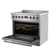 Forno Torino 36 Inch Induction Range with True Convection and Air Fry