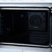 Torino French Door 30 Inch Induction Range with Air Fryer, Air Sous Vide & True Convection, Dual Broiler, White