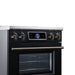 Forno Maximus 30 Inch Induction Range, 8,800 Total Cooktop, 4.32 Cu. Ft. True Convection Oven, Air Fryer, Air Sous Vide, Black - FFSIN0968-30BLK