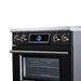 Forno Maximus 30 Inch Induction Range, 8,800 Total Cooktop, 4.32 Cu. Ft. True Convection Oven, Air Fryer, Air Sous Vide, Black - FFSIN0968-30BLK