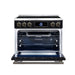 Forno Maximus 36 Inch Induction Range, 10,900 Total Cooktop, 5.36 Cu. Ft. True Convection Oven, Air Fryer, Air Sous Vide, Black - FFSIN0968-36BLK