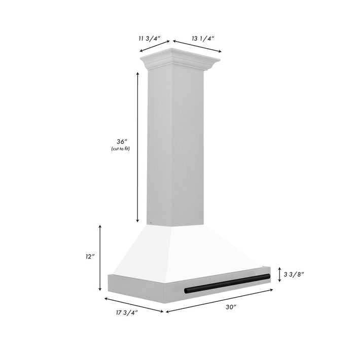 ZLINE KB4SNZ-WM30-MB range hood
