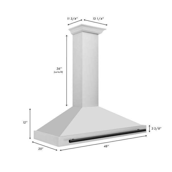 ZLINE KB4STZ-48-MB range hood