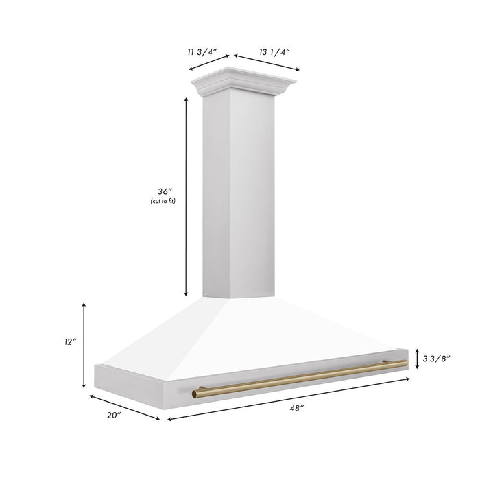 ZLINE KB4STZ-WM48-CB range hood