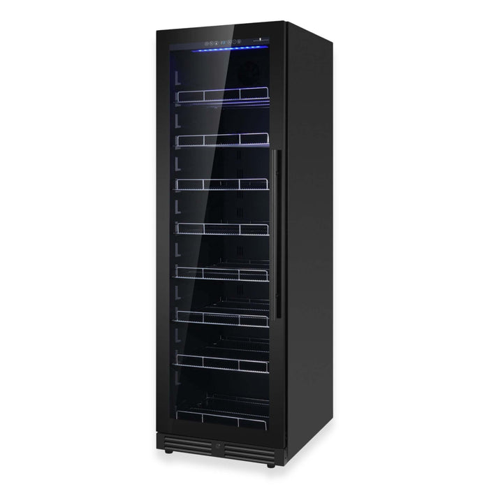 Kings Bottle 72" Large Beverage Refrigerator With Clear Glass Door KBU170BX-FG, LHH