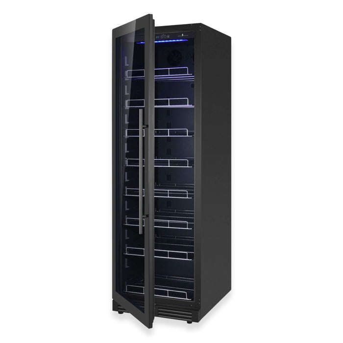 Kings Bottle 72" Large Beverage Refrigerator With Clear Glass Door KBU170BX-FG, LHH