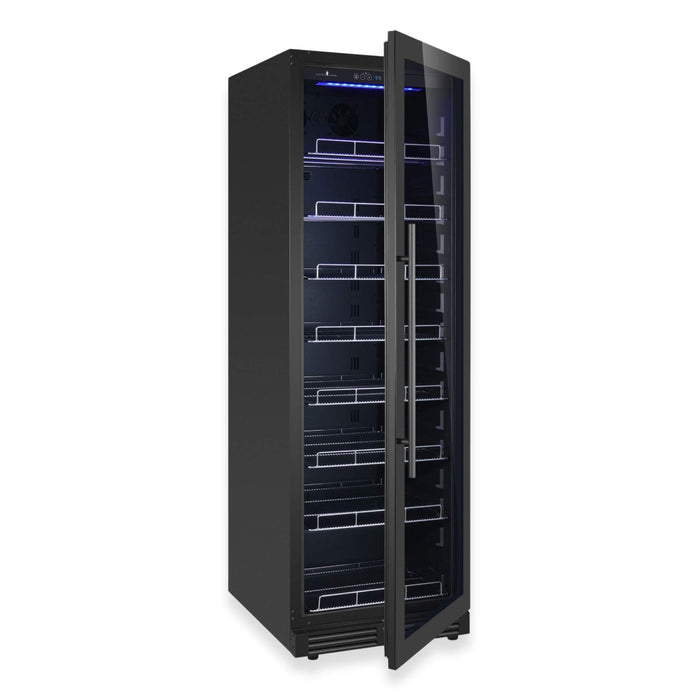 Kings Bottle 72" Large Beverage Refrigerator With Clear Glass Door KBU170BX-FG, LHH