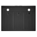 Cosmo 30 in. Haven Collection 500 CFM Ducted Under Cabinet Range Hood, Touch Controls, LED Lights in Matte Black - COS-KS6U30-BK