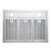 Cosmo 30 in. Under Cabinet Range Hood with Digital Touch Controls, 3-Speed Fan, LED Lights and Permanent Filters in Stainless Steel - COS-KS6U30