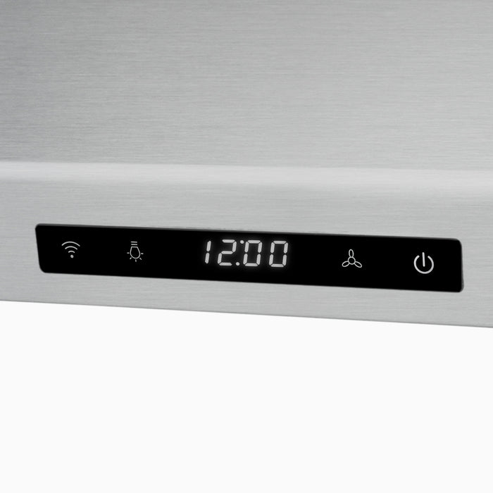 Cosmo 30 in. Under Cabinet Range Hood with Digital Touch Controls, 3-Speed Fan, LED Lights and Permanent Filters in Stainless Steel - COS-KS6U30