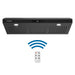 Cosmo 36 in. Haven Collection 500 CFM Ducted Under Cabinet Range Hood, Touch Controls, LED Lights in Matte Black - COS-KS6U36-BK