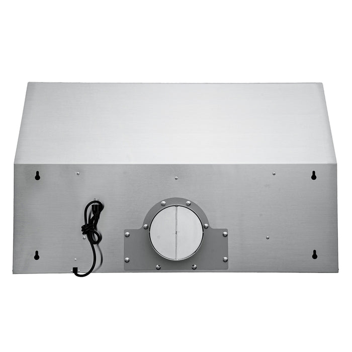 Cosmo 36 in. Under Cabinet Range Hood with Digital Touch Controls, 3-Speed Fan, LED Lights and Permanent Filters in Stainless Steel - COS-KS6U36
