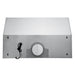 Cosmo 36 in. Under Cabinet Range Hood with Digital Touch Controls, 3-Speed Fan, LED Lights and Permanent Filters in Stainless Steel - COS-KS6U36