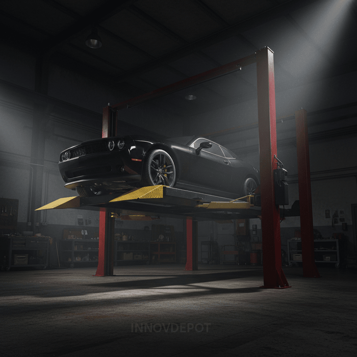 Katool KT-4H850 8,500 LB Four Post Car Lift Heavy Duty Garage & Storage Lift