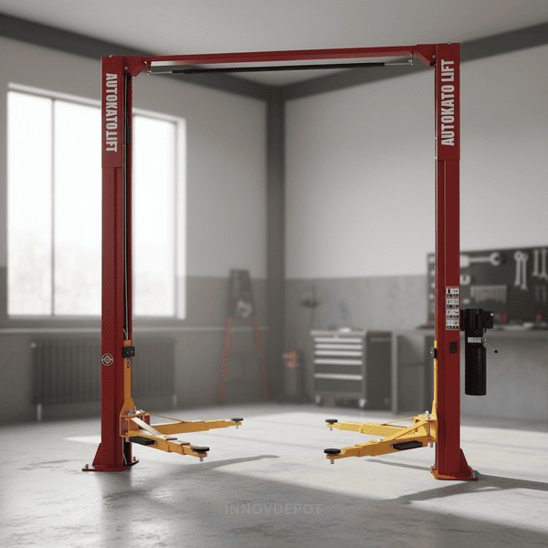 Katool KT-M120 12,000 LB Two Post Clear Floor Car Lift – Commercial Auto Lift