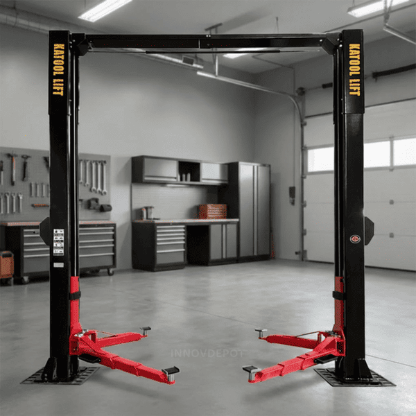 Katool KT-M150D 15,000 LB 2 Post Car Lift – Heavy Duty Commercial Lift