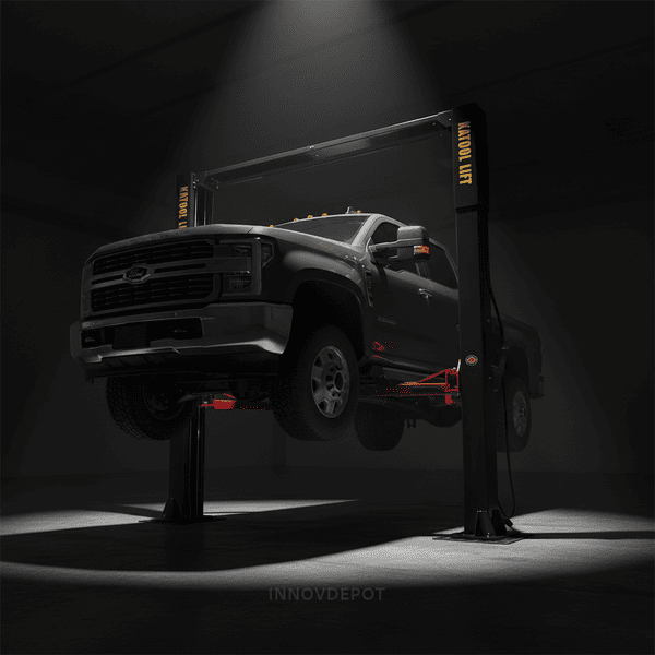 Katool KT-M150D 15,000 LB 2 Post Car Lift – Heavy Duty Commercial Lift