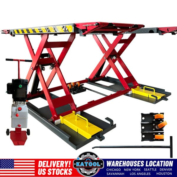 Katool KT-X77 Heavy Duty Scissor Lift – 7,000 lb Capacity