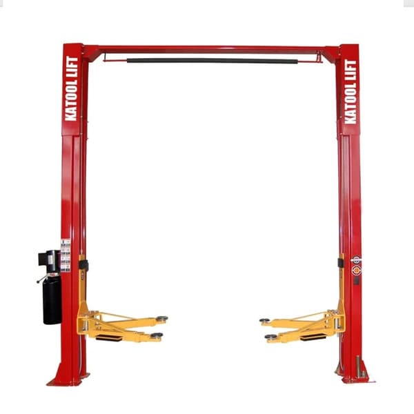 Katool KT-M110 Two Post Clear Floor Vehicle Lift – 11,000lbs Capacity for Heavy-Duty Automotive Lifting
