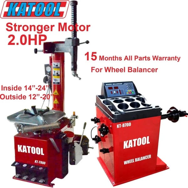 Warranty Coverage Details for Katool KT-T800 Tire Changer and KT-B700 Wheel Balancer Combo

