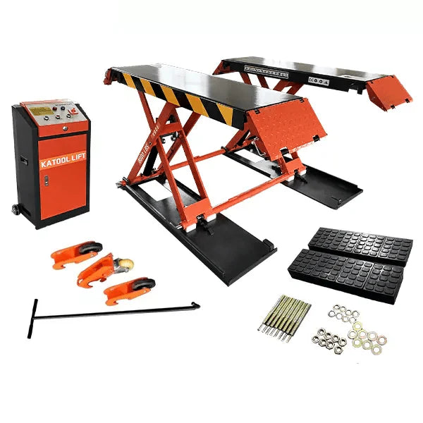 AMGO XL-9X 9,000 lb Scissor Lift | Low-Profile Car Lift