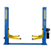 Katool H115Z 11,000 lb 2 post auto lift hoist with yellow arms and blue posts for garage or workshop.