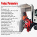 Product parameters and technical specifications of Katool KT-308 heavy-duty tire changer.