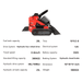 Katool KT-SK26B Mini Skid Steer Track Loader 23HP with detailed specifications including lifting capacity, dimensions, hydraulic system, and weight.