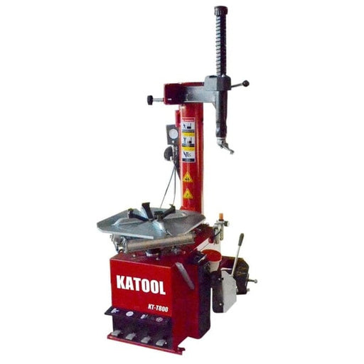 Katool KT-T800 tire changer and KT-B750 wheel balancer combo machine for professional auto shops.