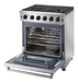 Thor Kitchen 30-Inch Gas Range with 5 Burners, 4.55 cu. ft Oven in Stainless Steel (LRG3001U)