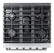 Thor Kitchen 30-Inch Gas Range with 5 Burners, 4.55 cu. ft Oven in Stainless Steel (LRG3001U)