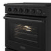 Thor Kitchen 30 Inch L-Series Professional Liquid Propane Range in Black (LRG3001UBLP)