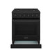 Thor Kitchen 30 Inch L-Series Professional Liquid Propane Range in Black (LRG3001UBLP)