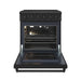 Thor Kitchen 30 Inch L-Series Professional Liquid Propane Range in Black (LRG3001UBLP)