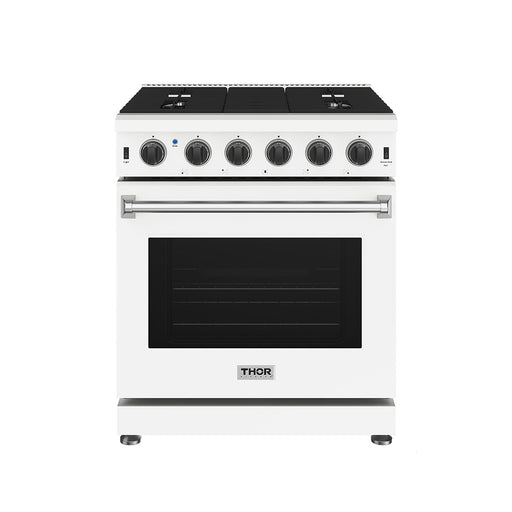 Thor Kitchen 30 Inch L-Series Professional Gas Range in White