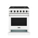 Thor Kitchen 30 Inch L-Series Professional Liquid Propane Range in White