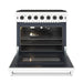 Thor Kitchen 36 Inch L-Series Professional Gas Range in White (LRG3601UW)