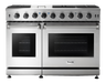 Thor Kitchen 48-Inch 6.8 cu. ft. Double Oven Gas Range in Stainless Steel (LRG4807U)